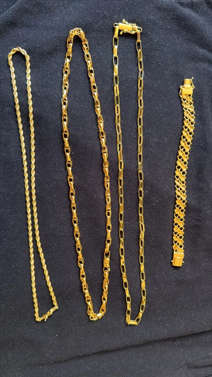 Cordão DE OURO 18k - Foto 2
