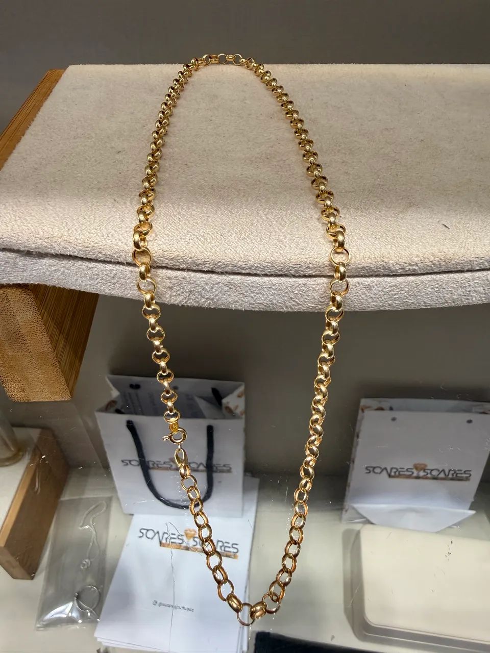 Portuguesa em ouro 18k $5.100,00 - Foto 5