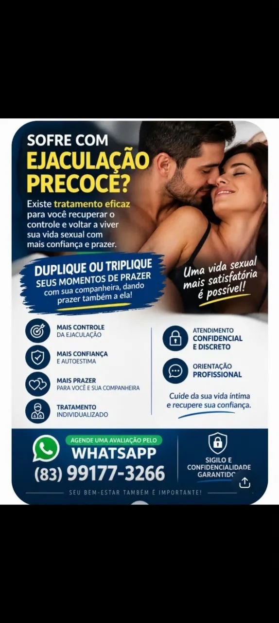 Tratamento para ejaculação precoce 