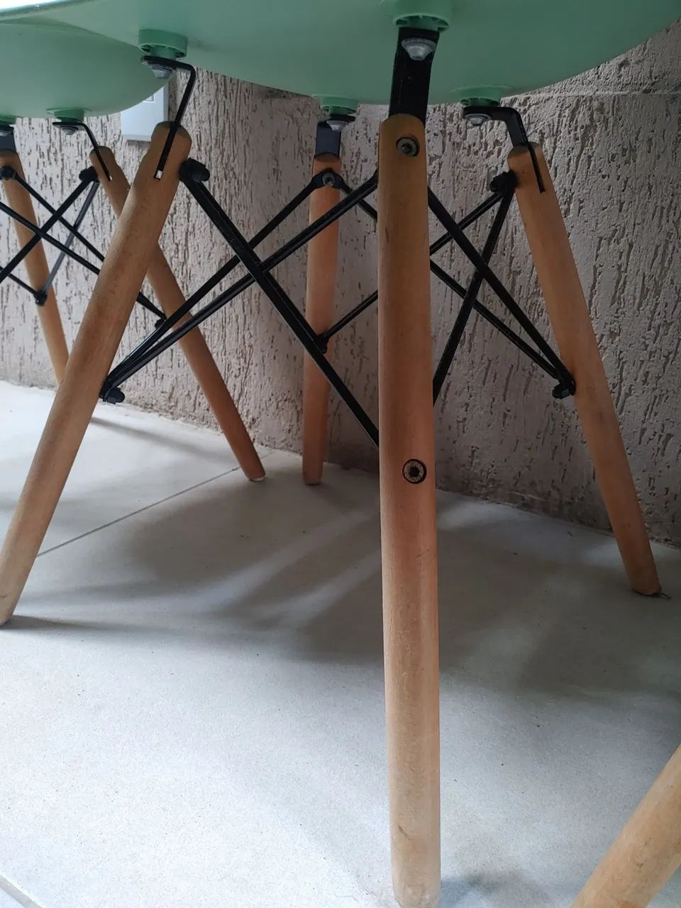 4 Cadeiras Charles Eames Eiffel - Foto 3