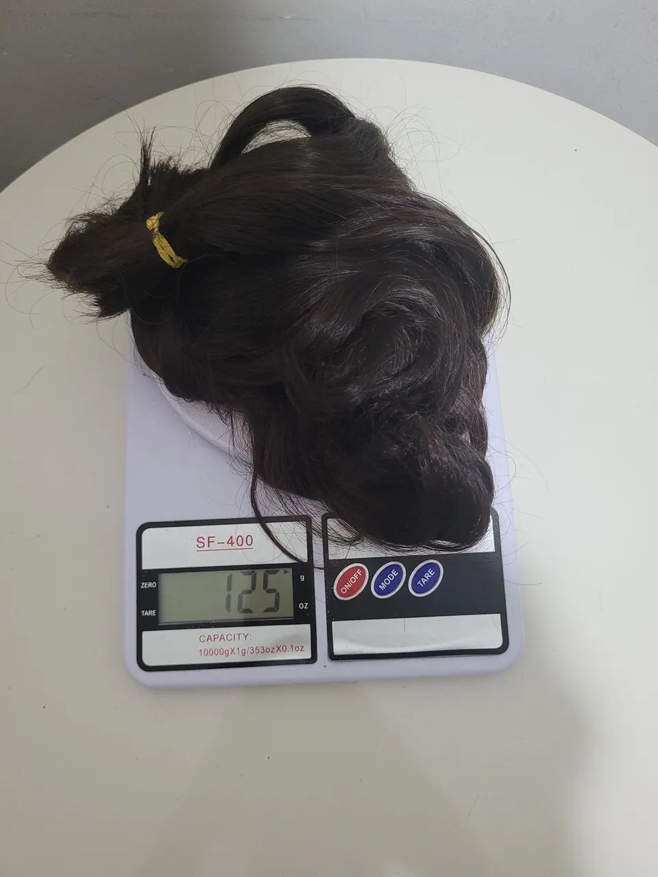 Cabelo Humano ondulado sem química - 125g