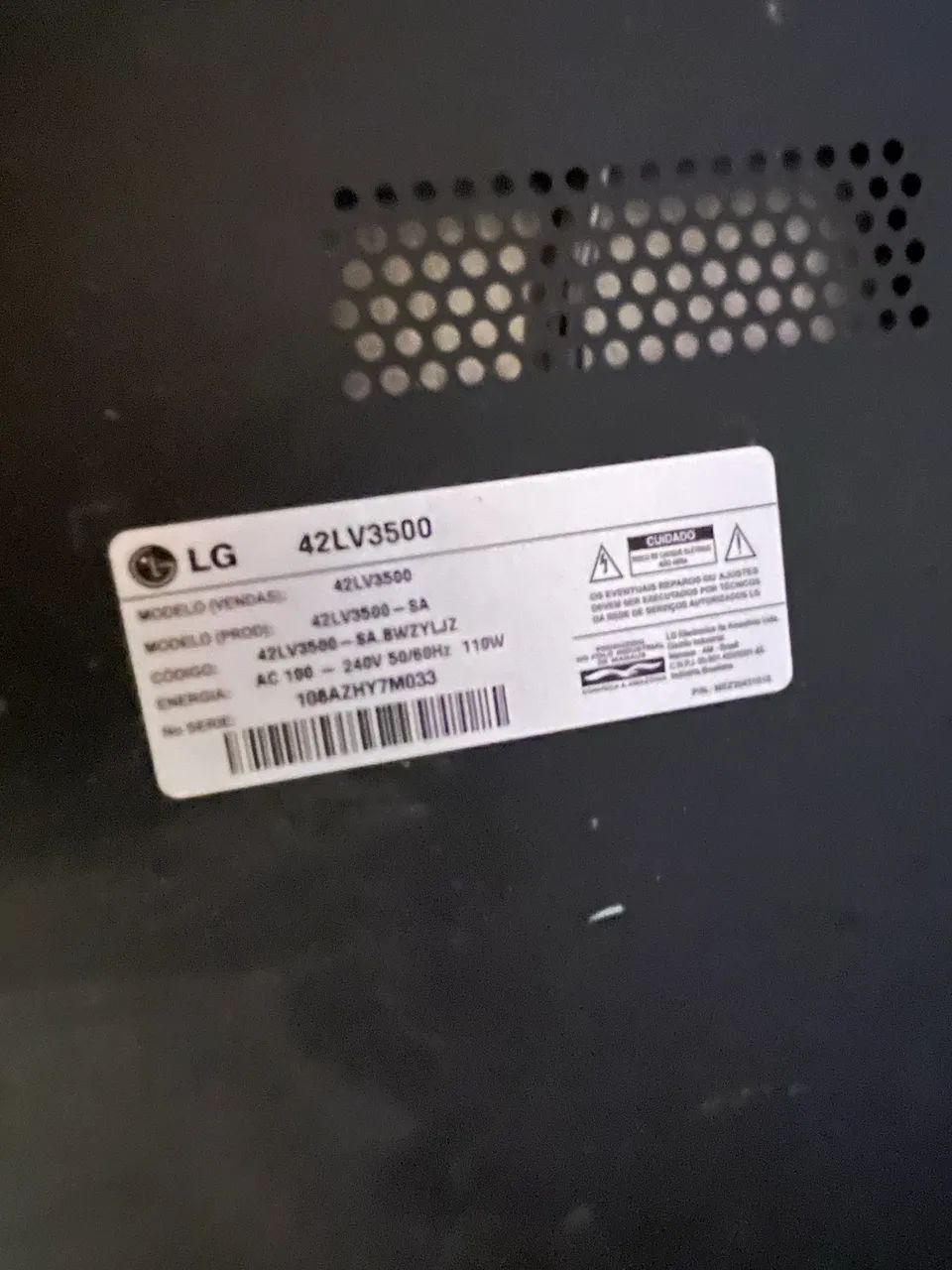 TV LCD LG antiga - Foto 3