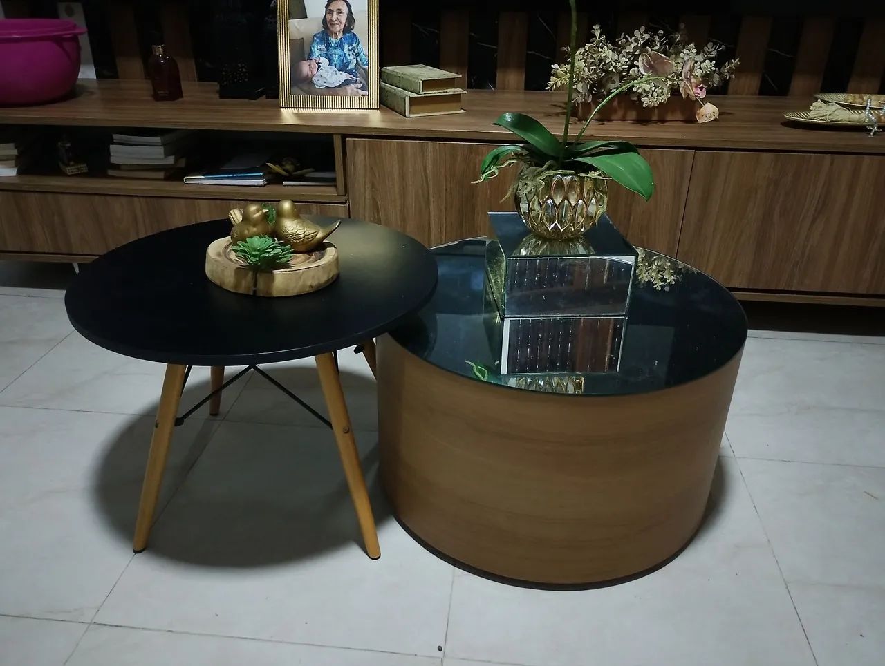 Conjunto mesinhas de centro