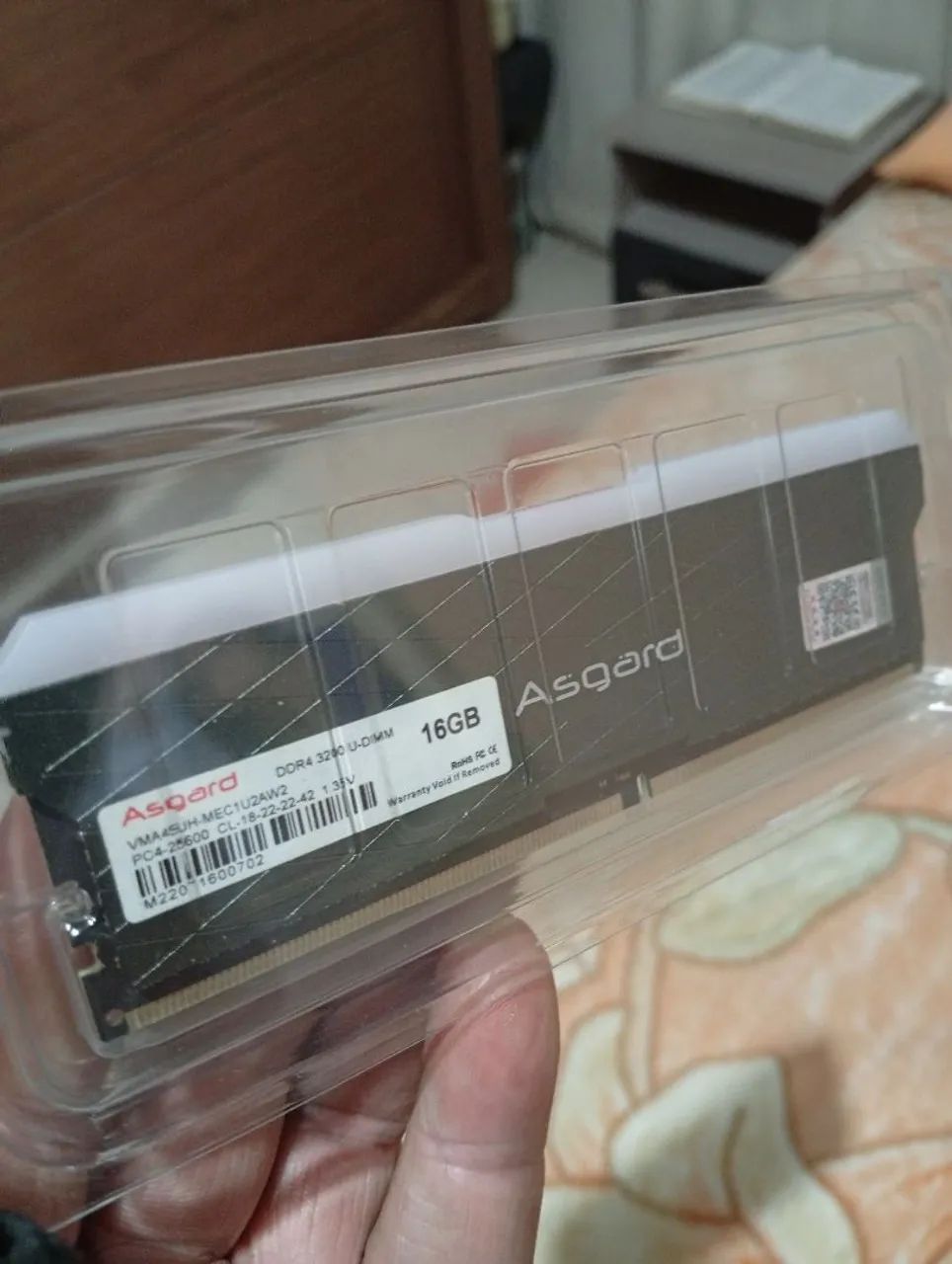 Memória ram Asgard 16gb
