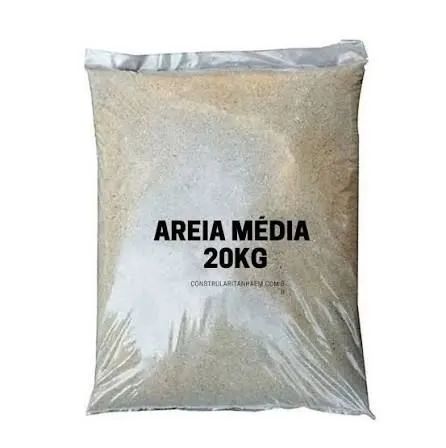 Cimento e areia