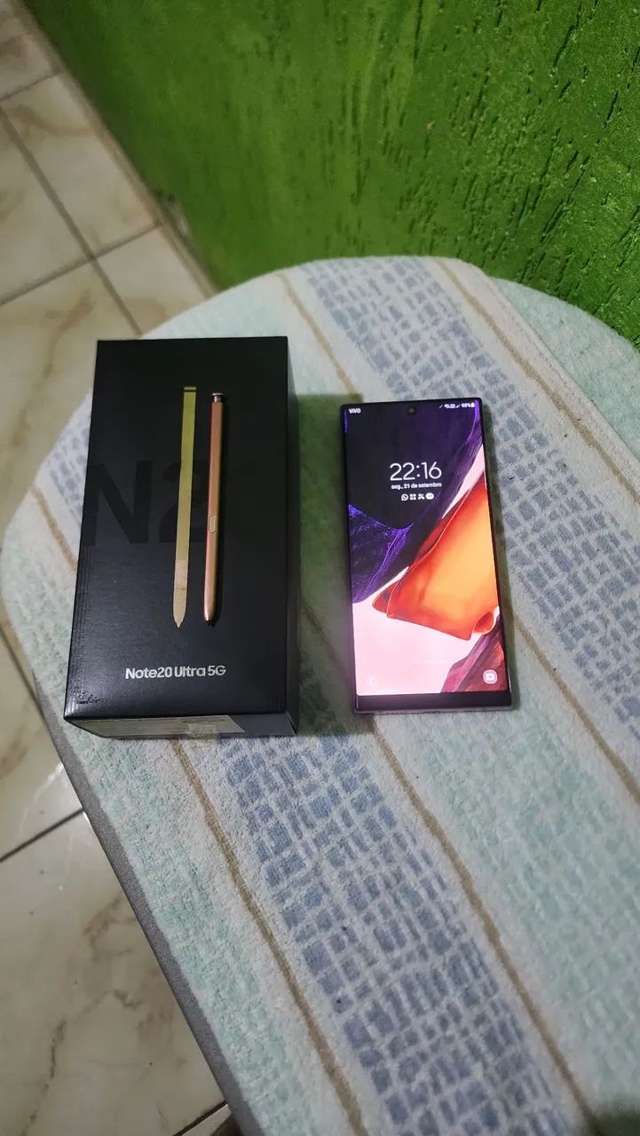 Samsung Galaxy note 20 ultra 265gb/ com nota fiscal da compra.