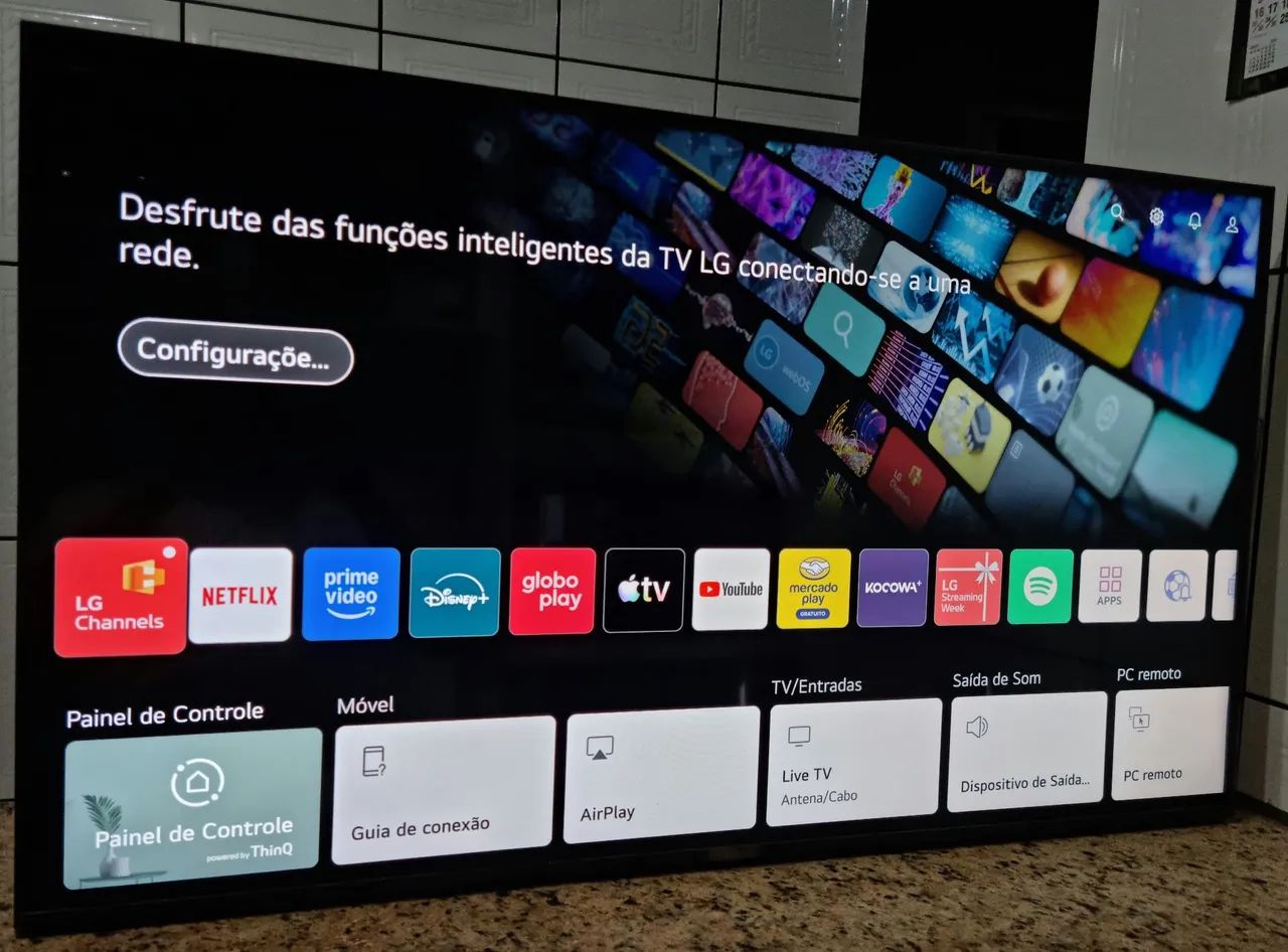 Tv Smart 50 polegadas LG IA Thinq 4k  - Foto 2