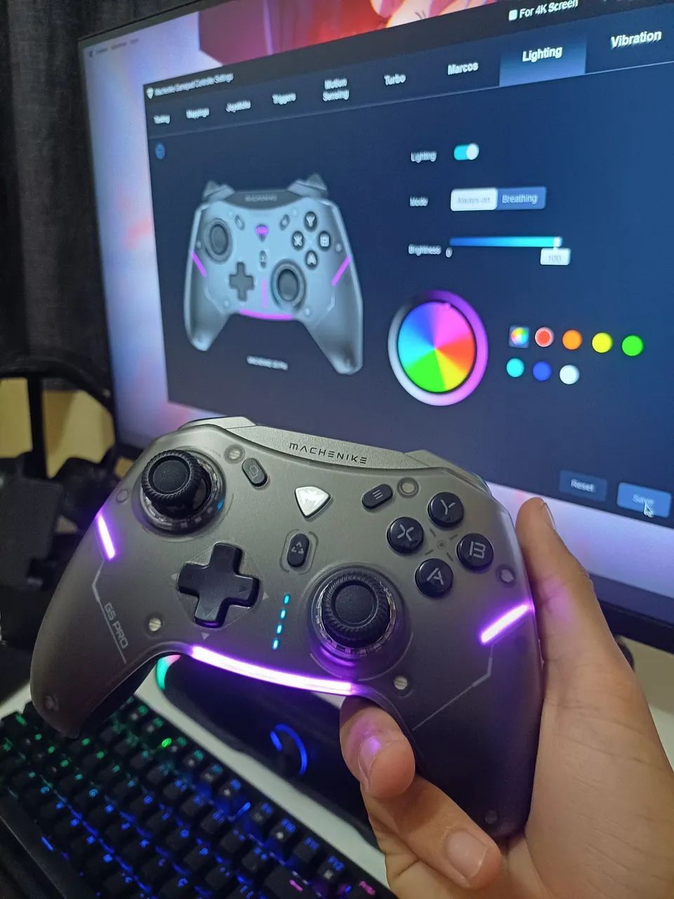 Controle Machenike G5 Pro Wireless - Foto 4