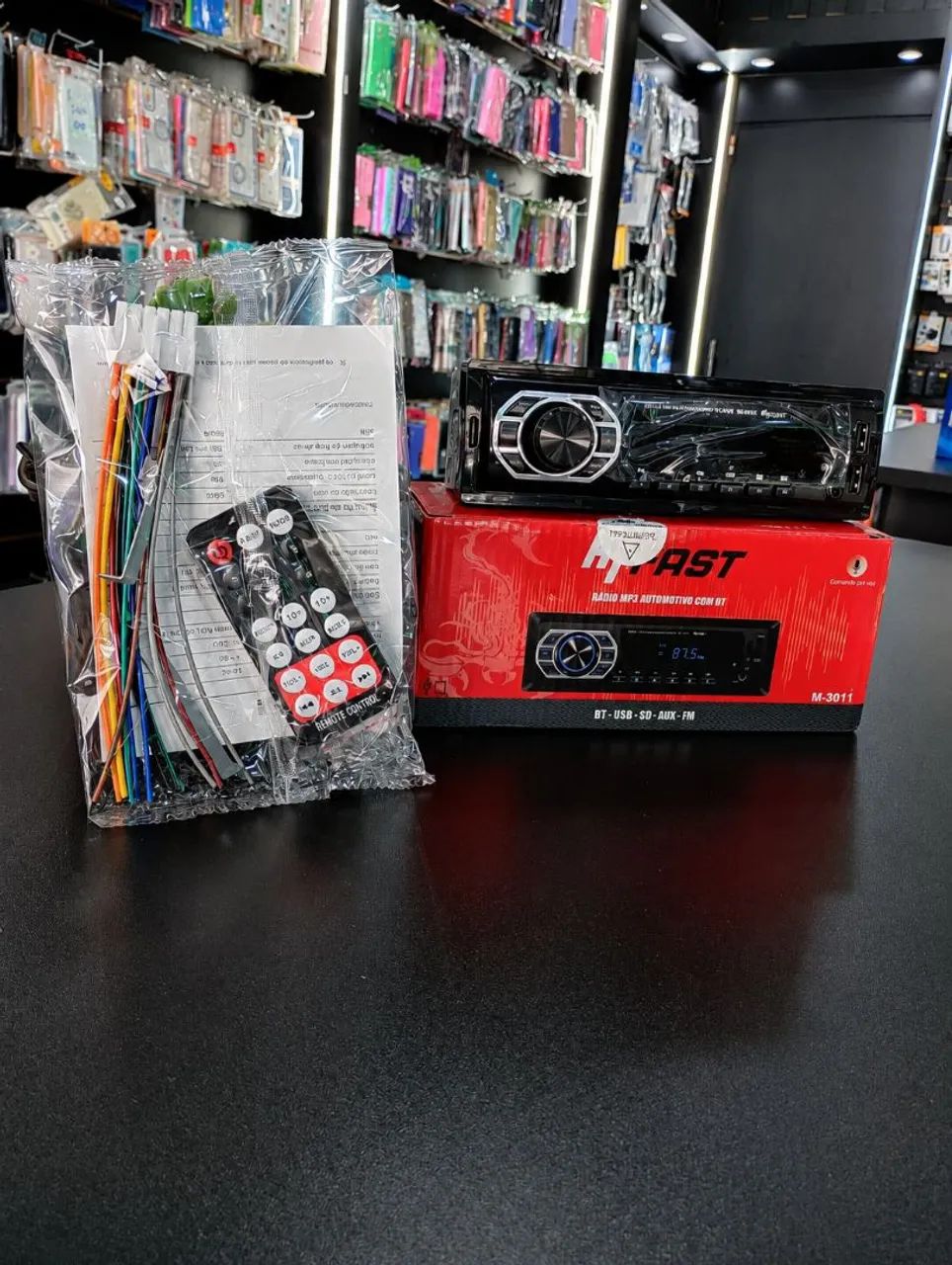 Rádio som automotivo