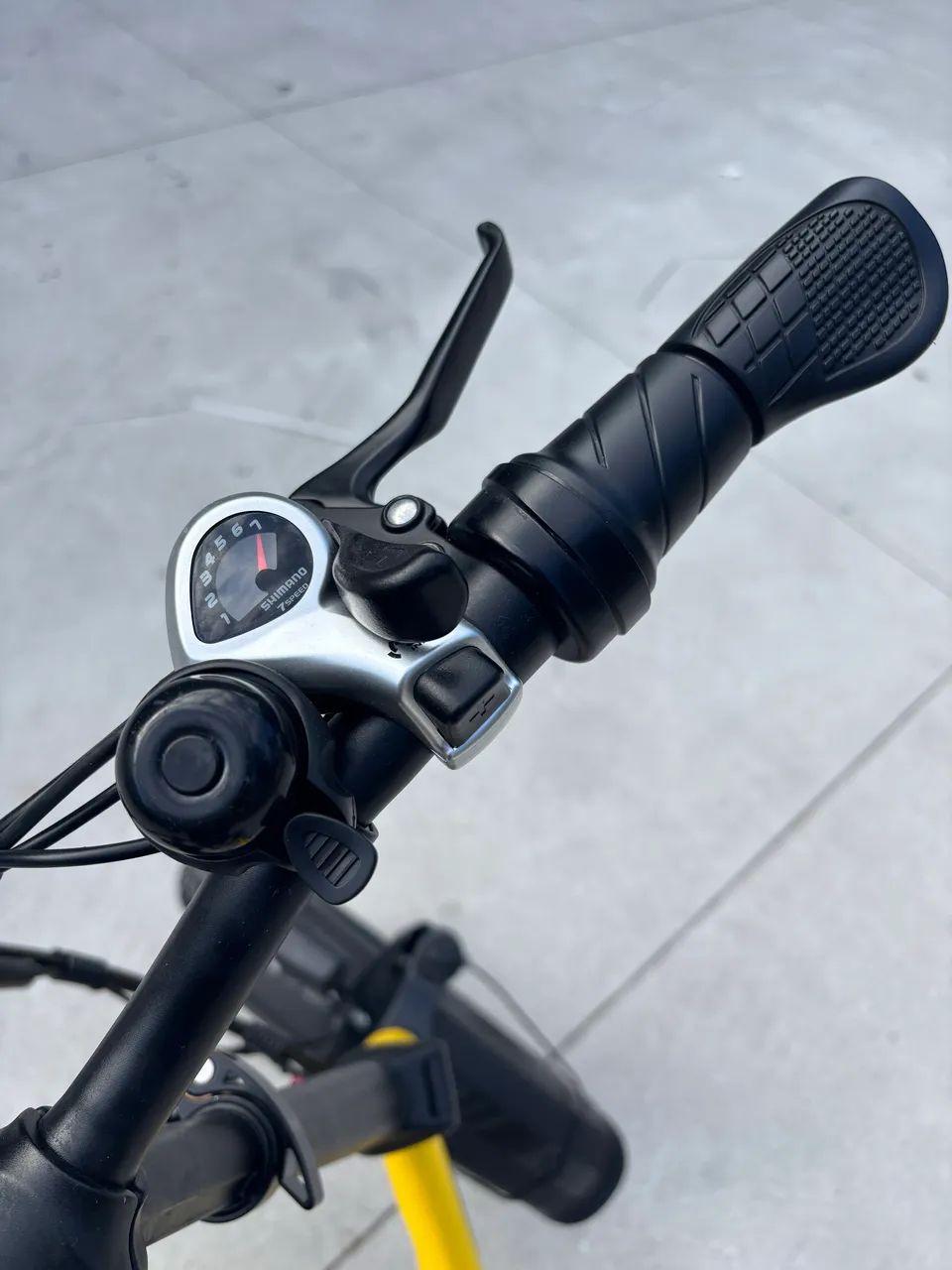 Bike eletrica anjgg amarela  - Foto 3