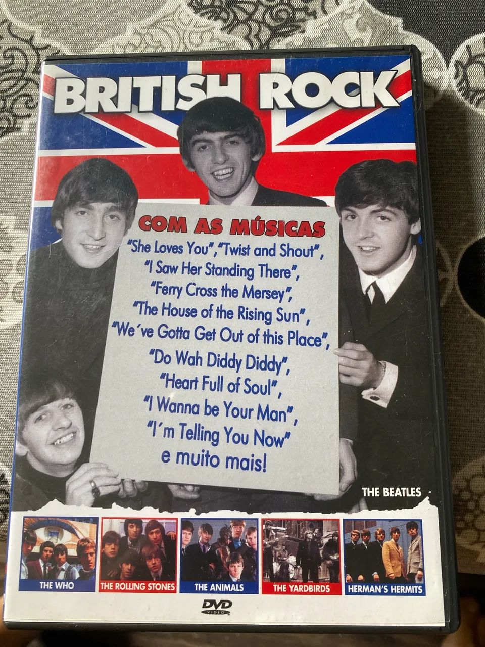 DVD British Rock - DVD, Blu-Ray e Vídeo Cassete - Vila Sofia, São