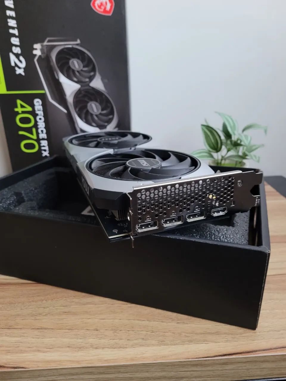 Placa de Vídeo  - Geforce RTX 4070 12GBs Ventus 2x - Foto 2