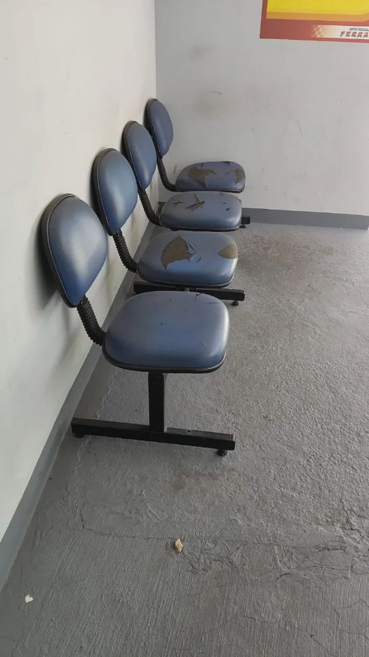 Cadeiras para sala de espera 