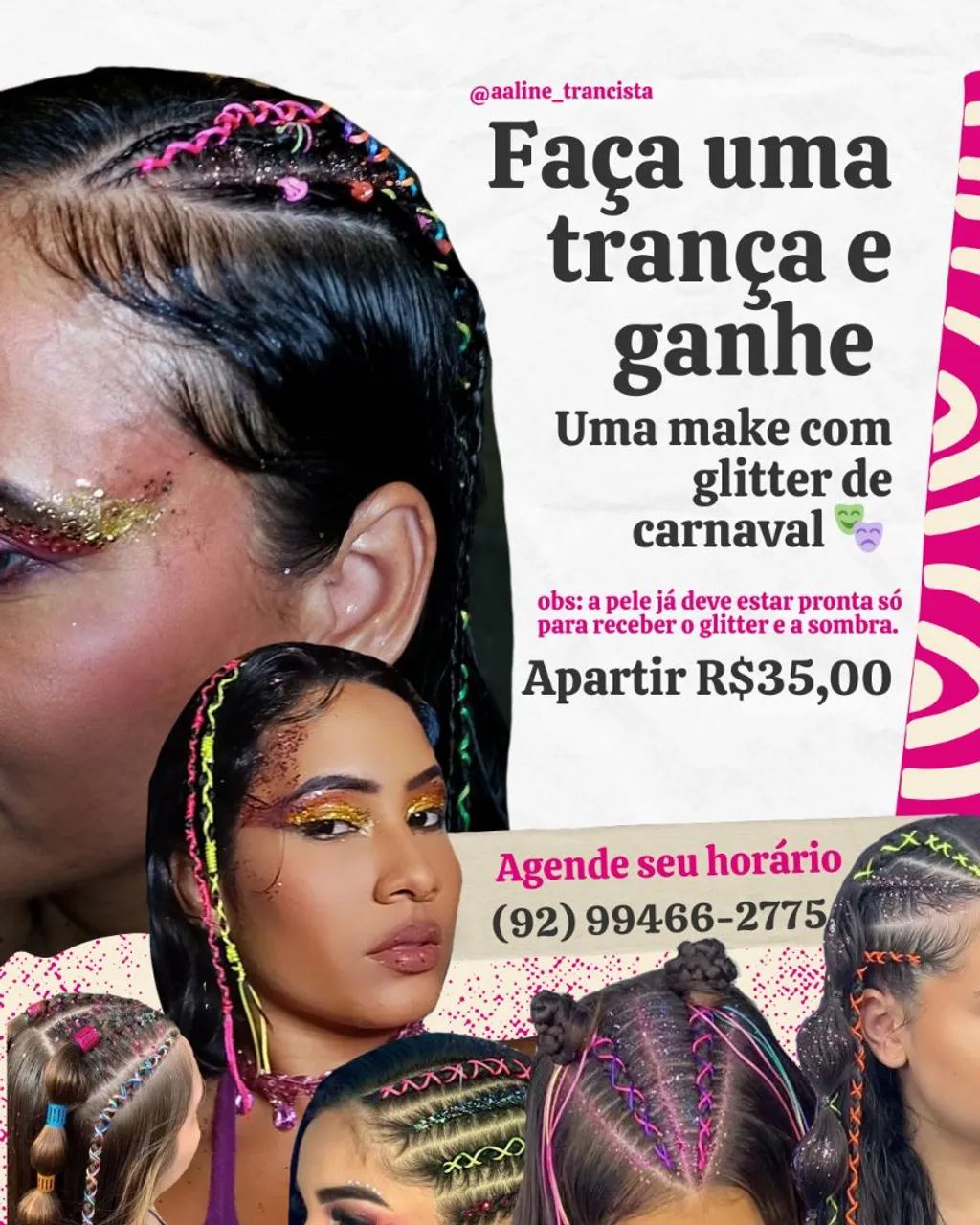 Trança de CARNAVAL  - Foto 2