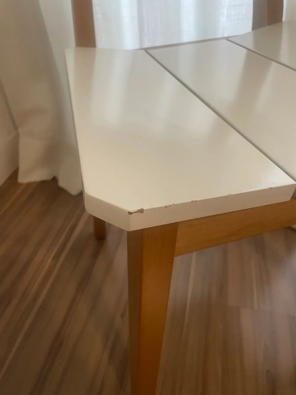 2 cadeiras brancas em MDF Oppa Design  - Foto 4