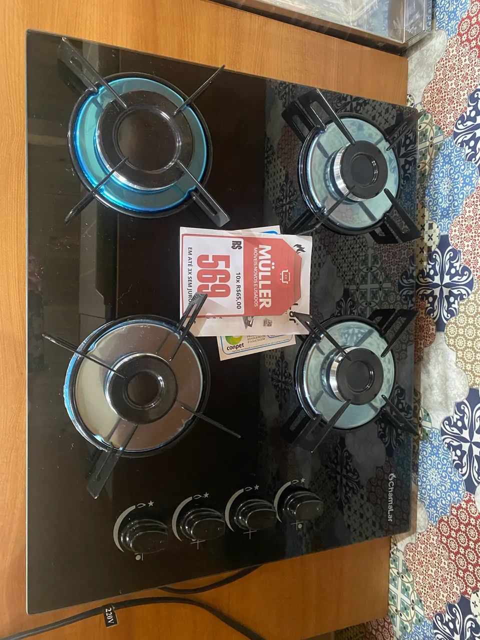 Fogão Cooktop NOVO  - Foto 3