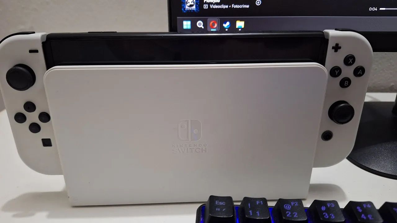 Nintendo Switch OLED impecável  - Foto 4