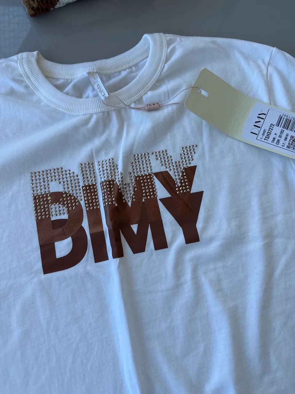 T Shirt Curta Dimy - Tamanho P - Foto 2