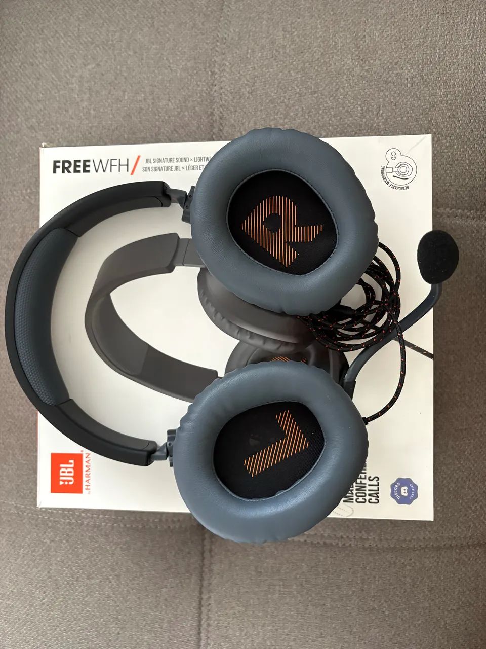 Headset gamer com fio JBL Quantum 100