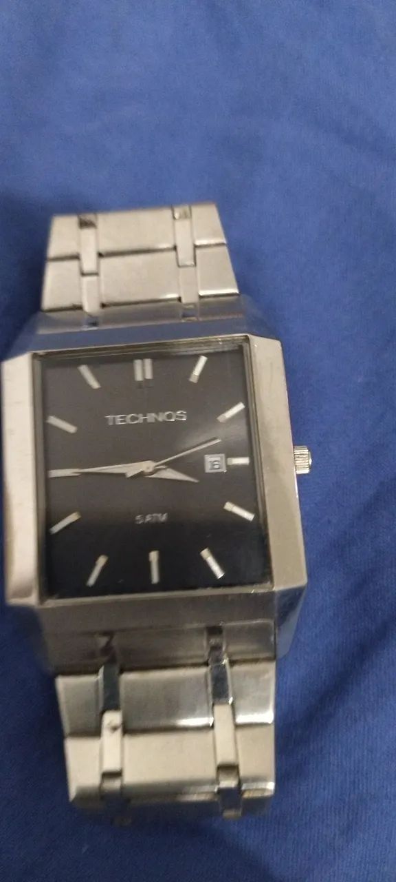 Vendo um relógio  TECHINOS todo de aço  - Foto 3