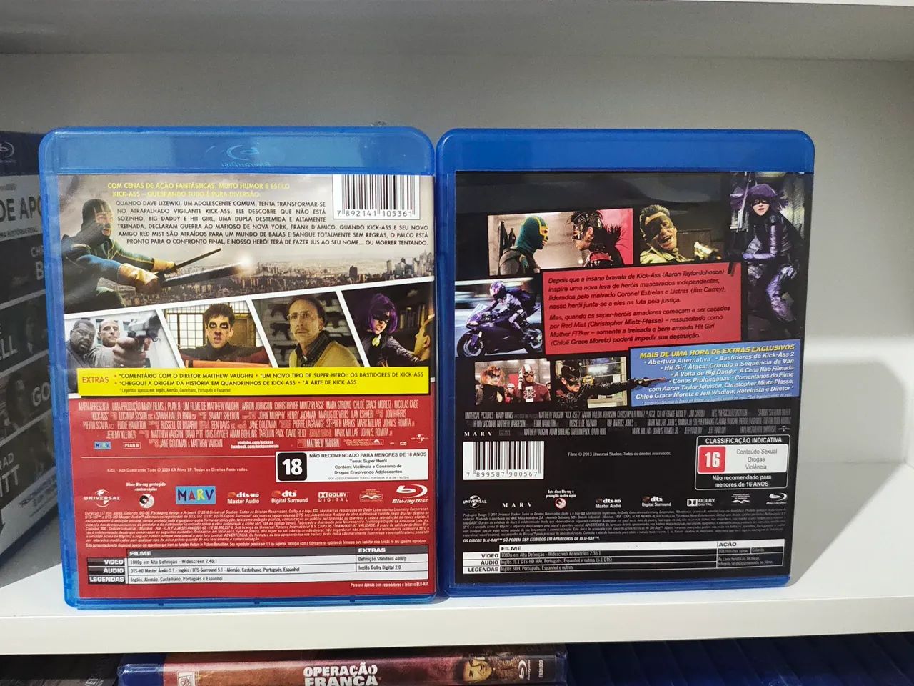Kick - Ass 1 e 2, blu-ray original  - Foto 2
