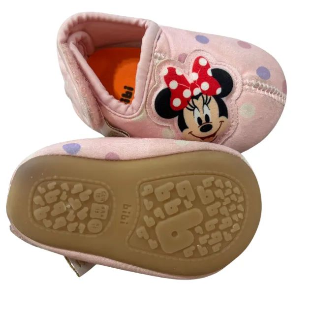 Tênis meia infantil bibi afeto rosa da minnie - tam 16