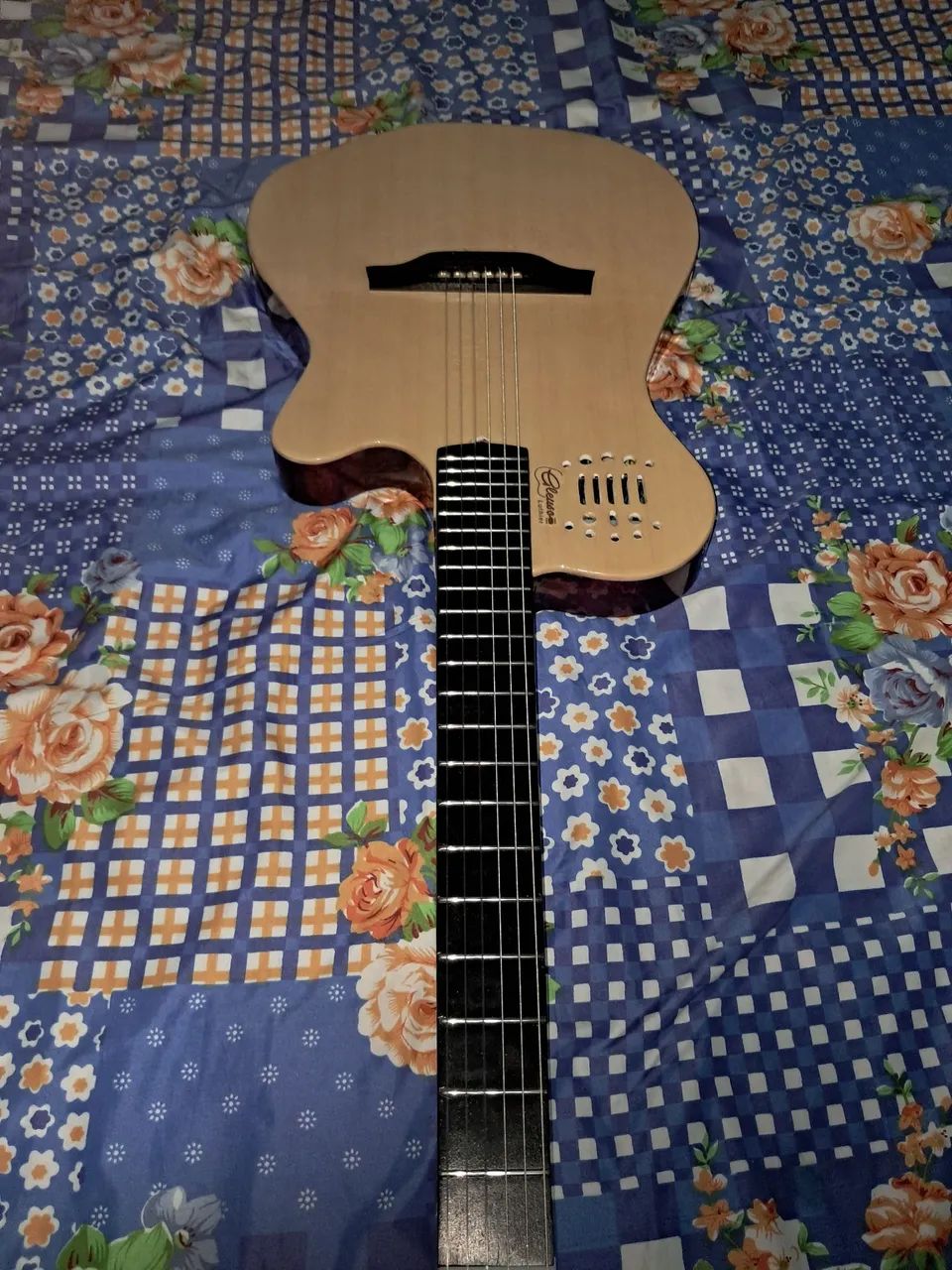 Violão flat semi acústico gleuso luthier  - Foto 3