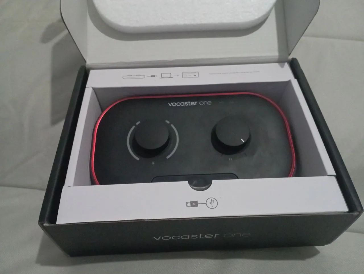 Interface de áudio Focusrite