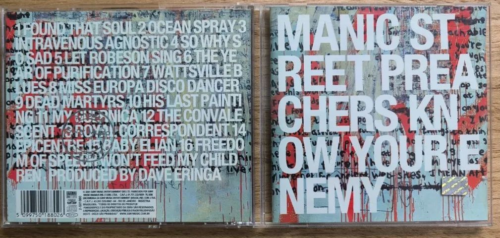 CD Manic Street Preachers: Know your enemy - Foto 5