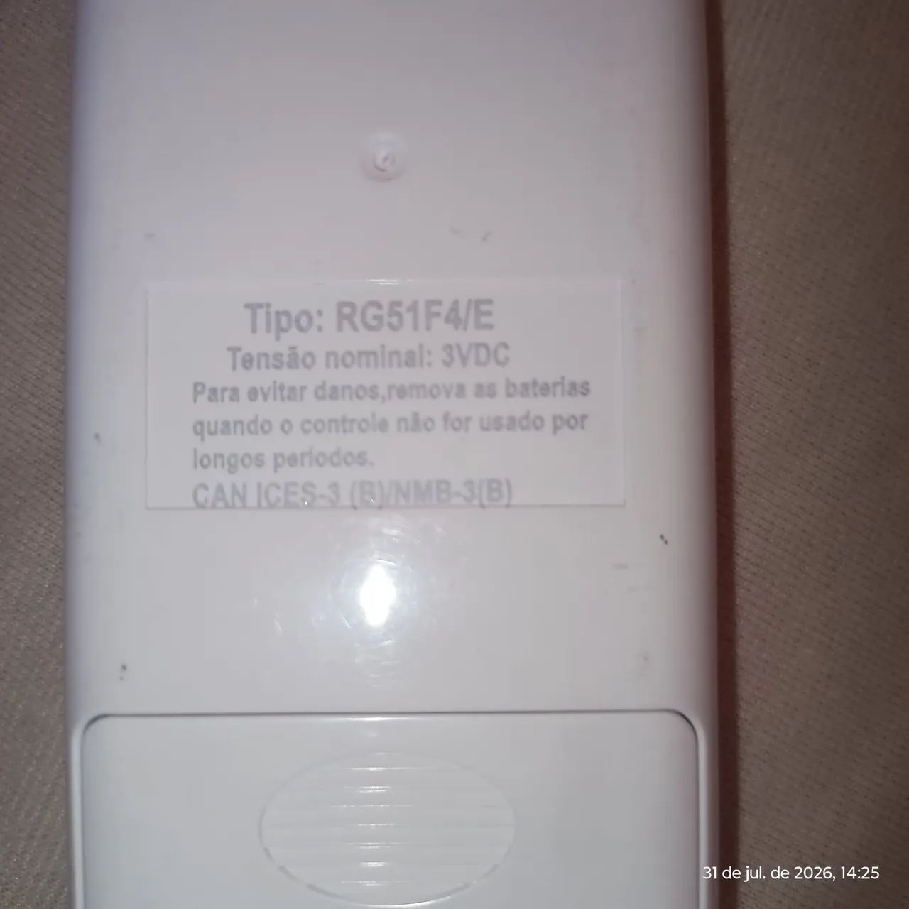 Controle Ar condicionado Springer Midea  - Foto 2