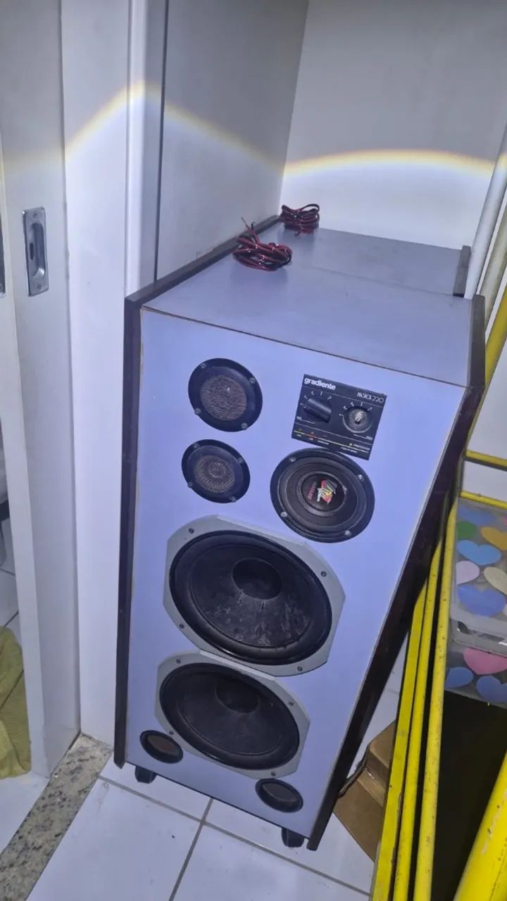 som vintage  85  * technics gradiente cygnus sony receiver equalizador - Foto 3