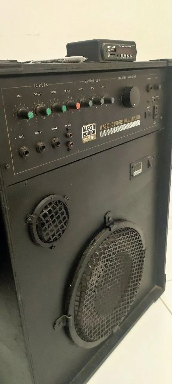 CAIXA DE SOM AMPLIFICADA