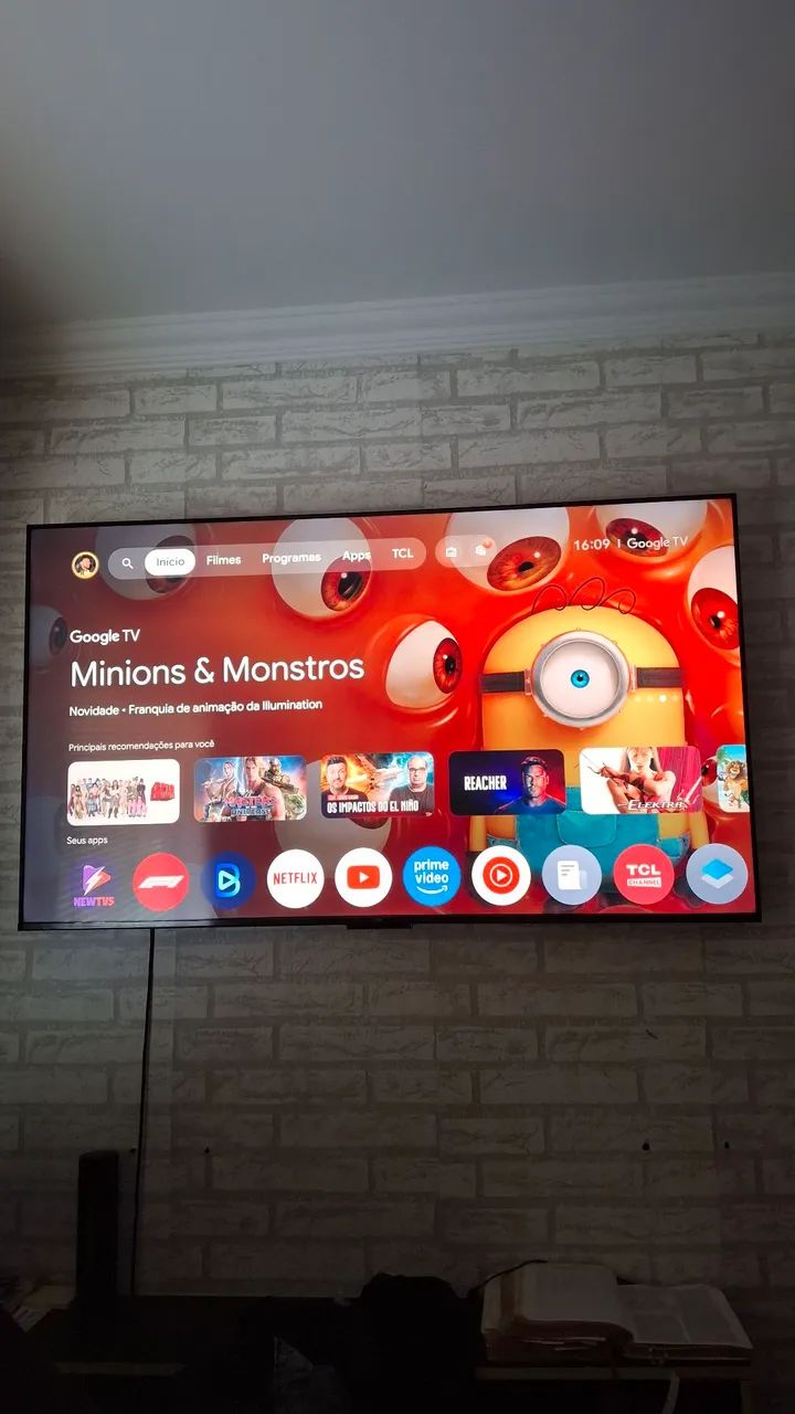 Smart TV TCL 55? 4K UHD Com NOTA FISCAL - Foto 2