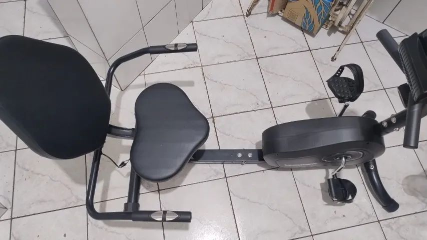 Bicicleta ergométrica horizontal