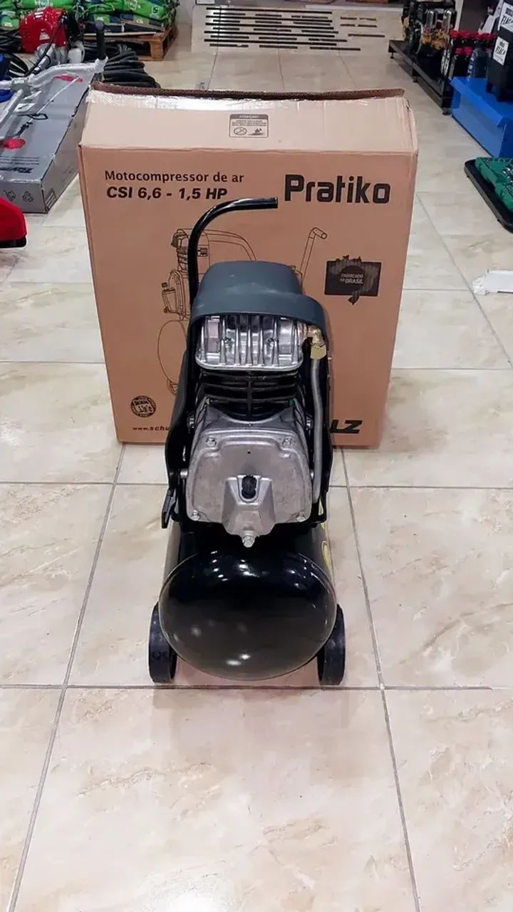 Compressor de 20L 1.5hp 120psi Schulz (Loja) - Foto 5
