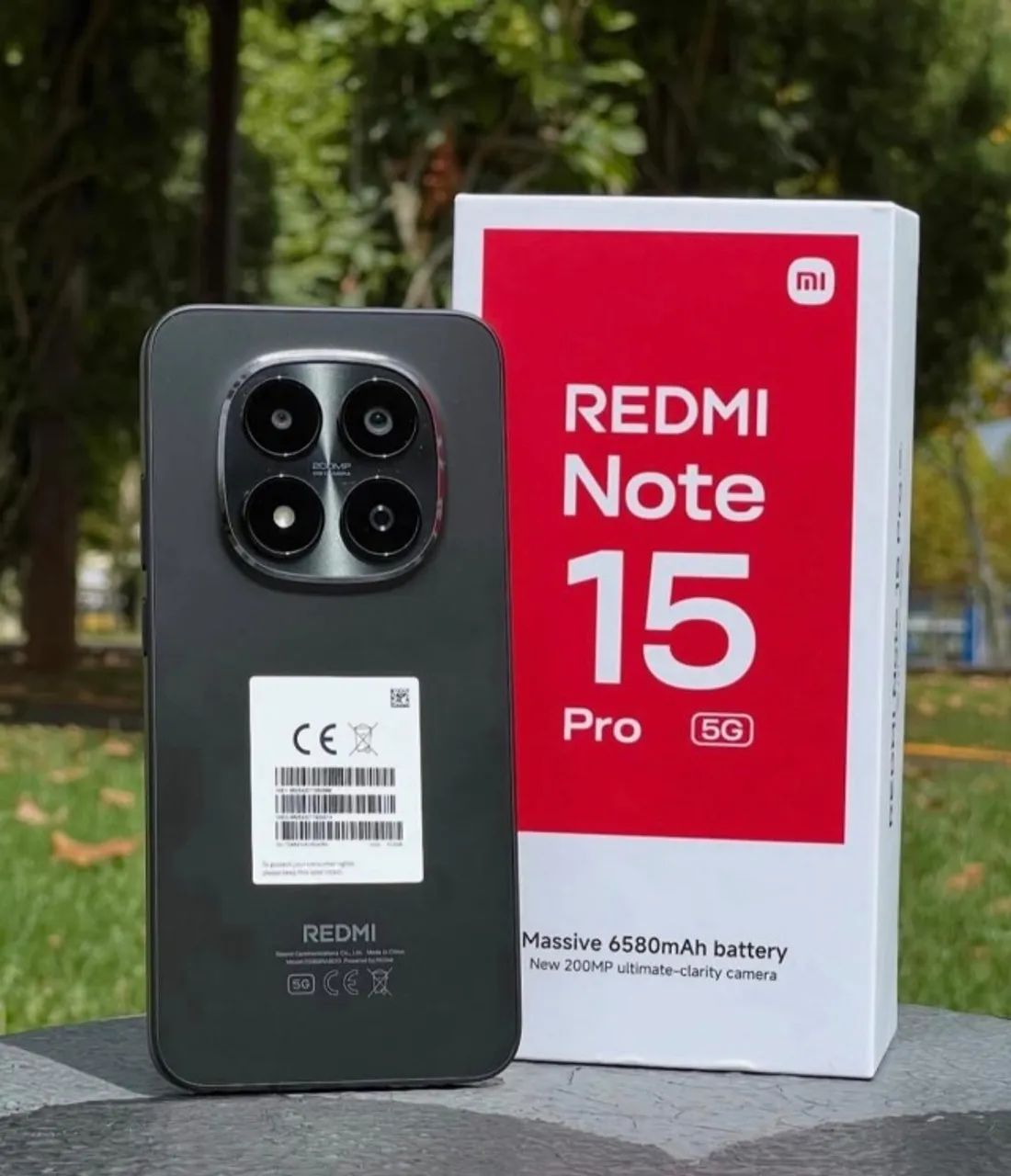 Redmi Note 15 Pro 5G NFC 8ram 256gb - Preto