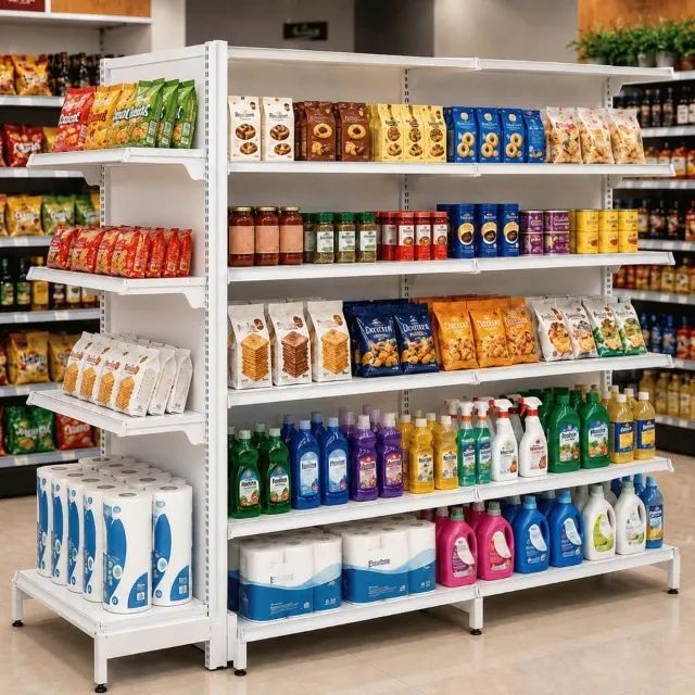 Prateleiras Gondôla Inox Supermercado - Foto 3