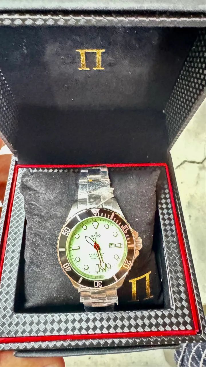 Relógio Ratio Diver 200m 35mm - Foto 2