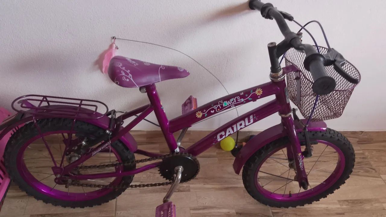 Bicicleta infantil semi nova 400 - Foto 3