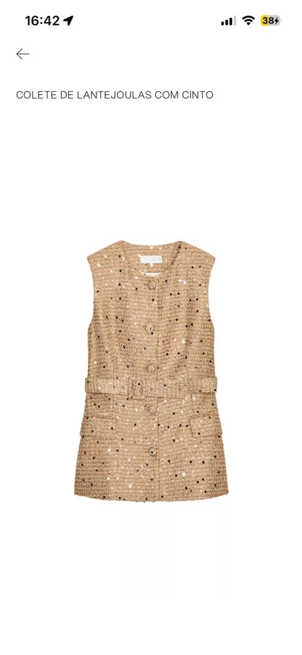Colete Blusa Zara 