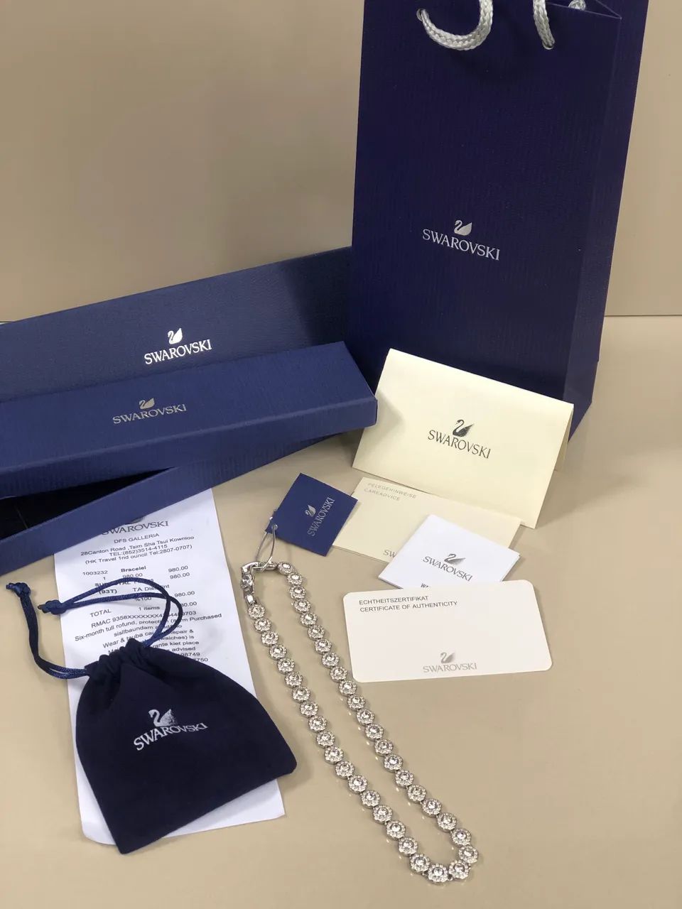 Colar Swarovski 