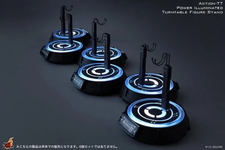 Base Giratoria Iluminado Para Boneco Em Escala 1/6th - Foto 2