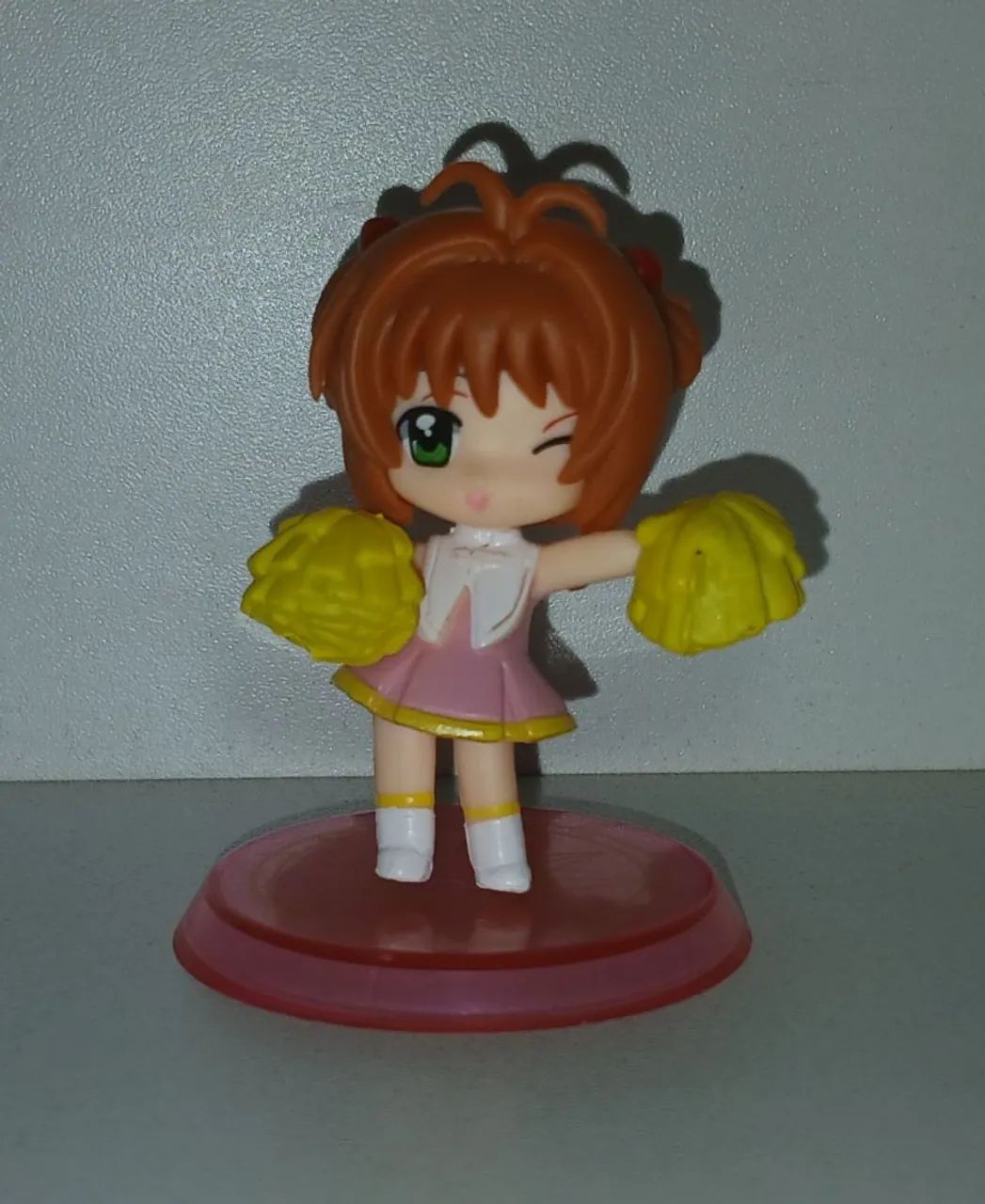 BONECA MINIATURA MINI SAKURA CARD CAPTORS LIDER DE TORCIDA