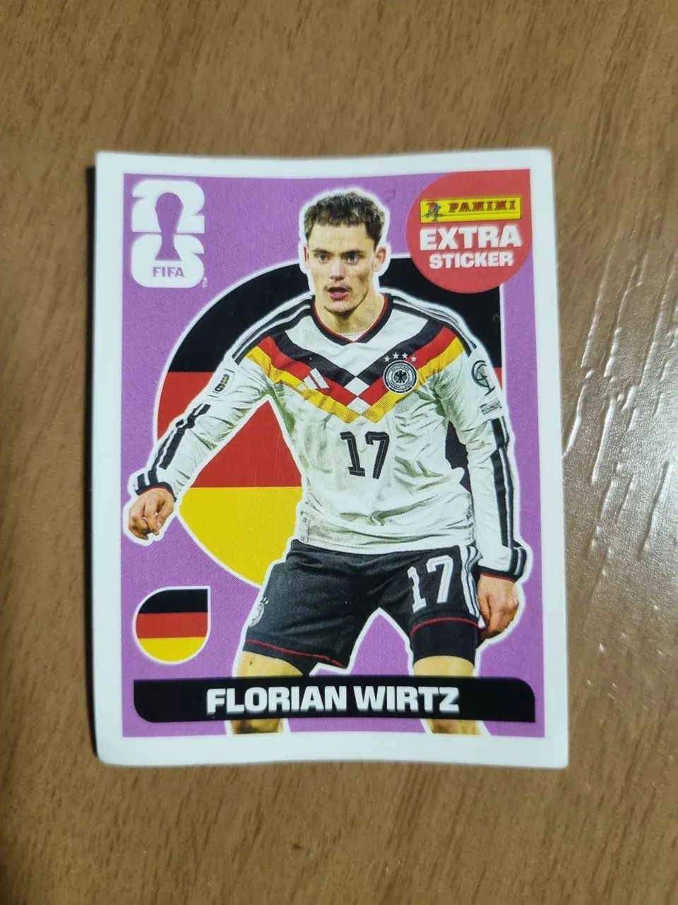 Figurinha Legend Florian Wirtz original copa 2026 - Foto 2