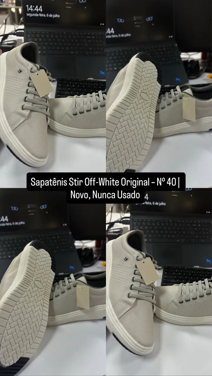Sapatênis Stir Off White Original- 40 - Foto 3