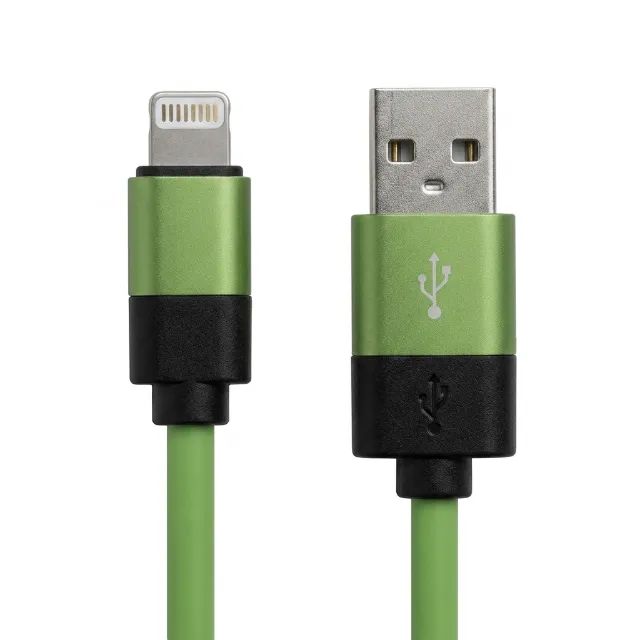 Cabo USB Lightning 90cm 2.4A Carga e Dados Sortido - Foto 3