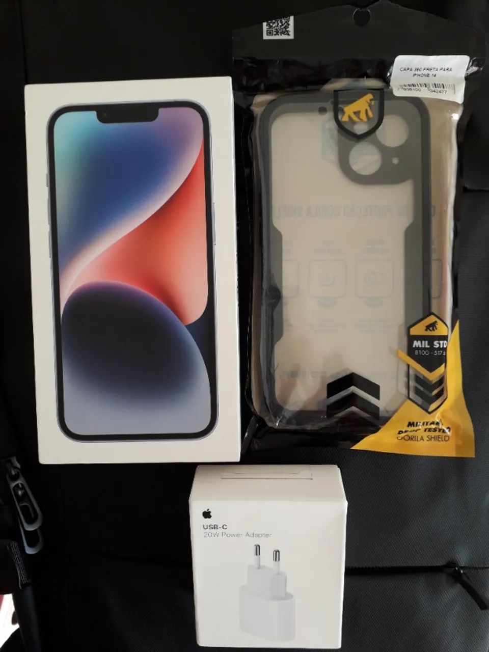 Apple iPhone 14 (128 GB) - Azul (Novo) Lacrado e NF da Amazon
