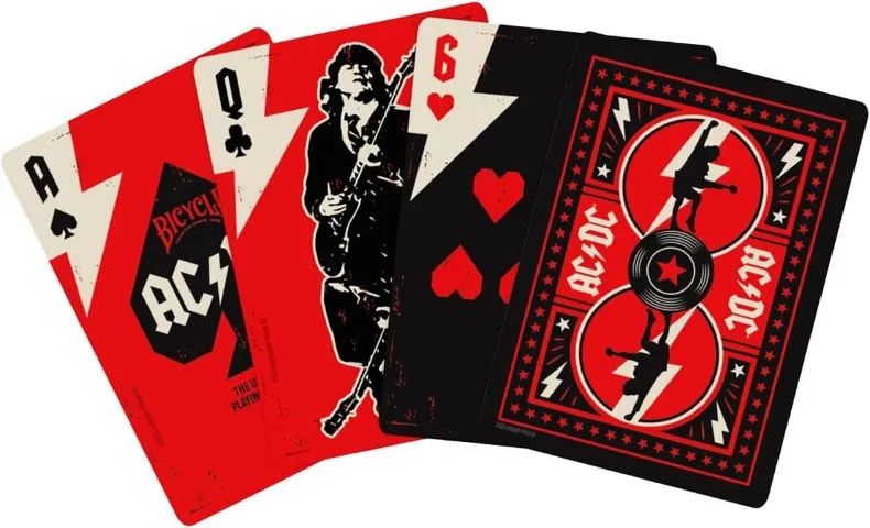 Bicycle Cartas de baralho ACDC - Foto 4