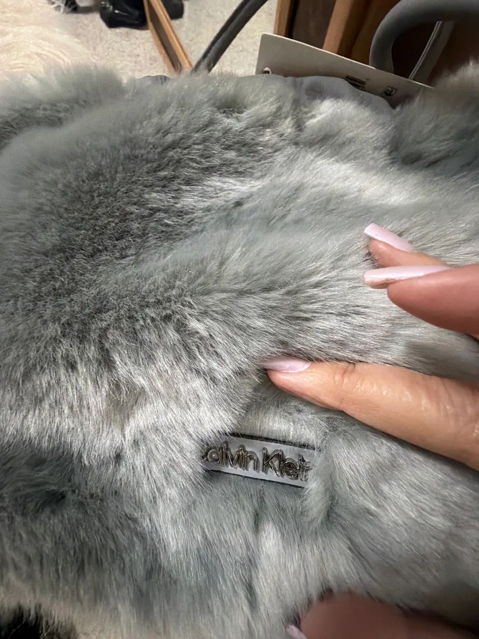 Bolsa Calvin Klein de pelo
