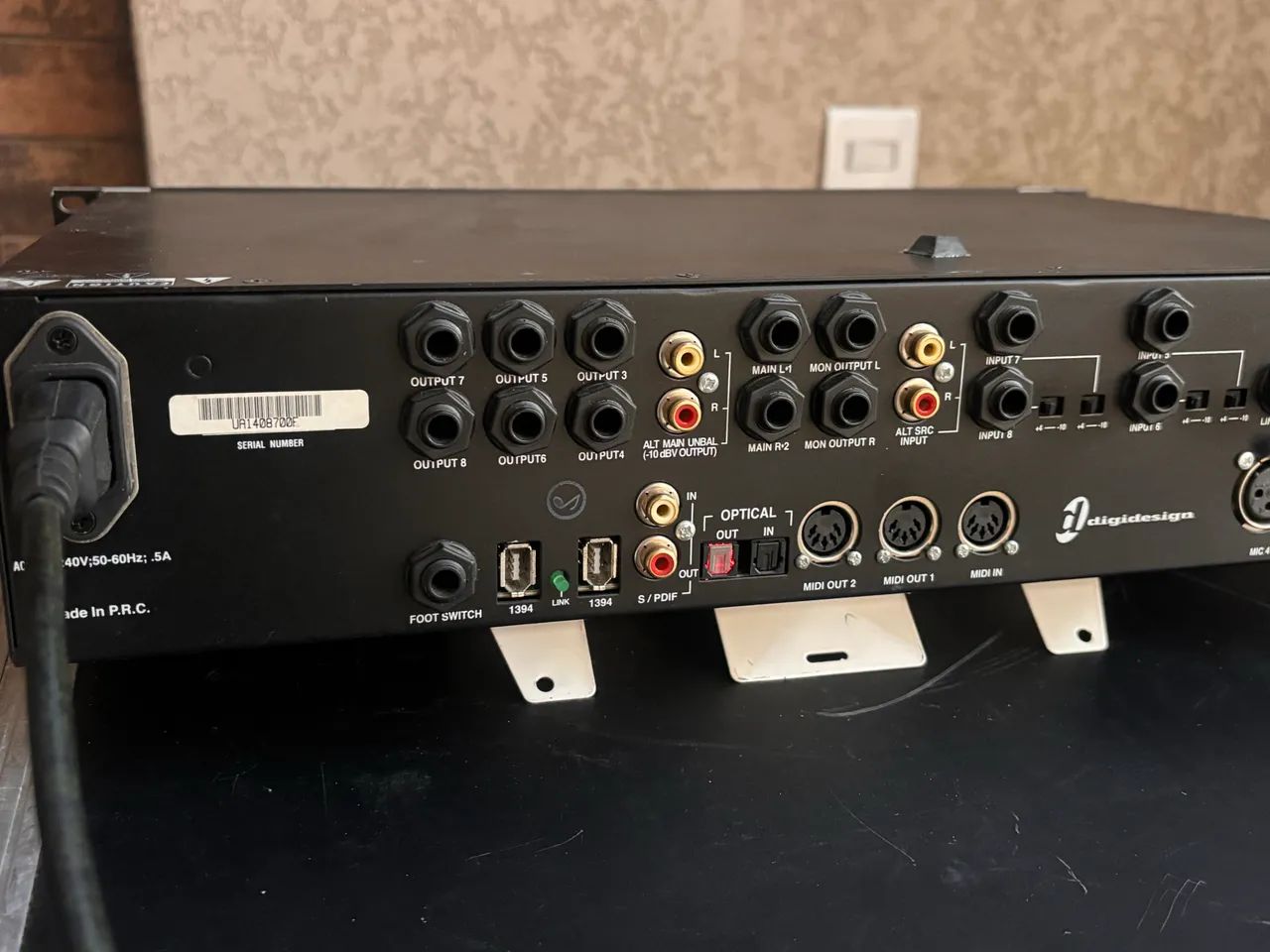 Interface de áudio Digidesign Digi 002 Rack - FireWire / 8 canais - Foto 5